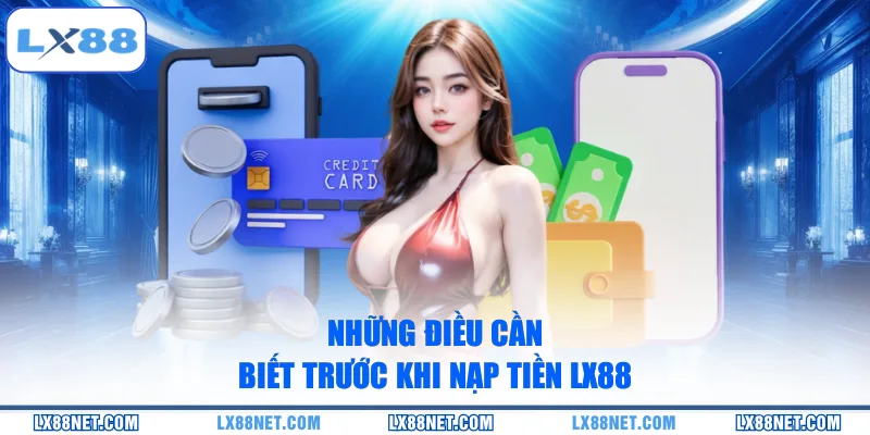 Những điều cần biết trước khi nạp tiền LX88